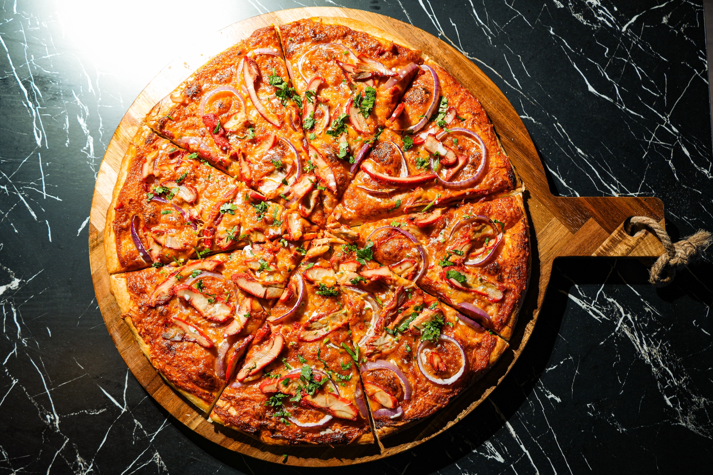 By the slice pizza special from Spices and Slices